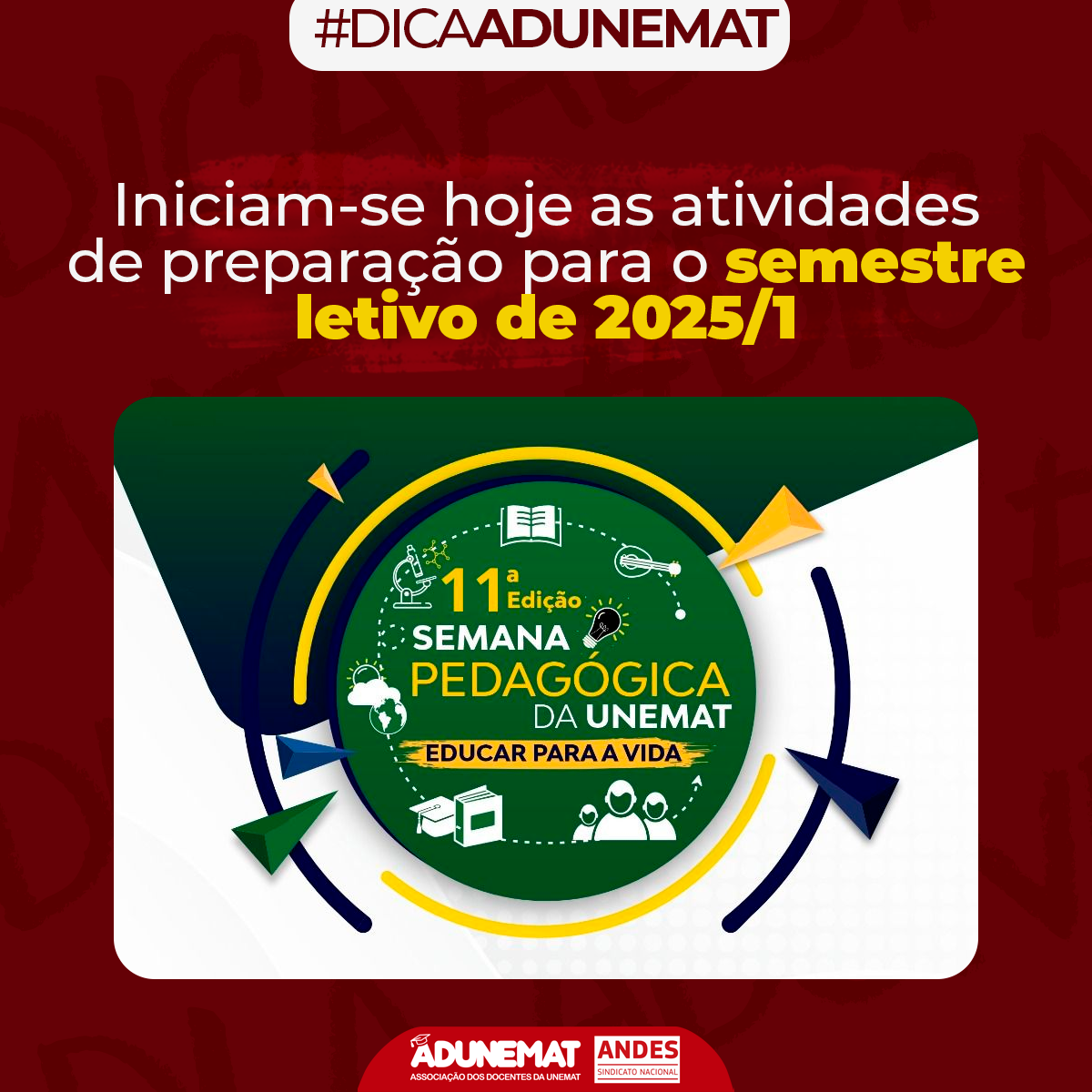 Semana Pedagógica da UNEMAT: Atividades…