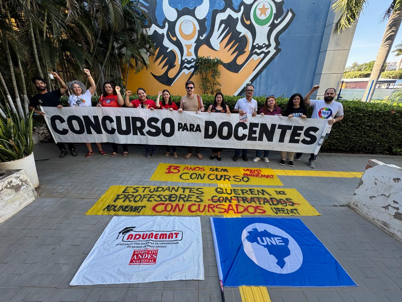 Em Cuiabá, mobilização convocada pela…